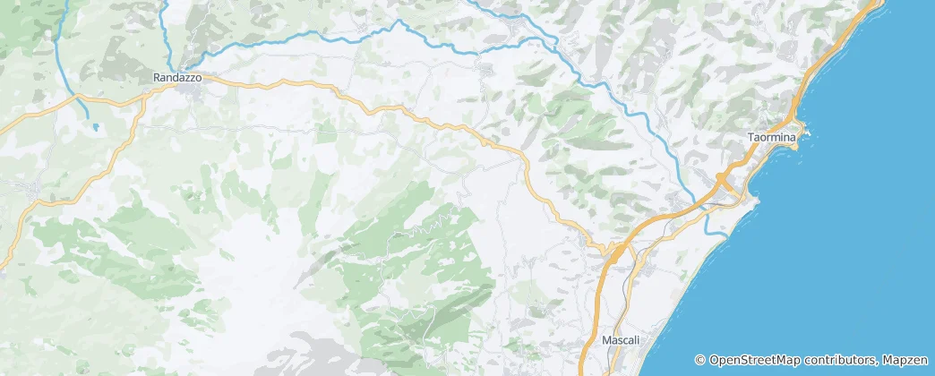 Mapa Castiglione di Sicilia