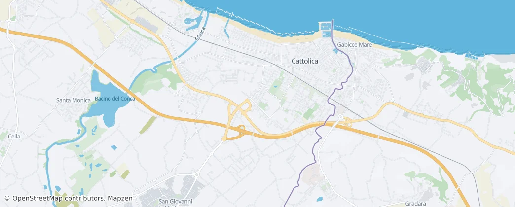 卡托利卡 — 地图