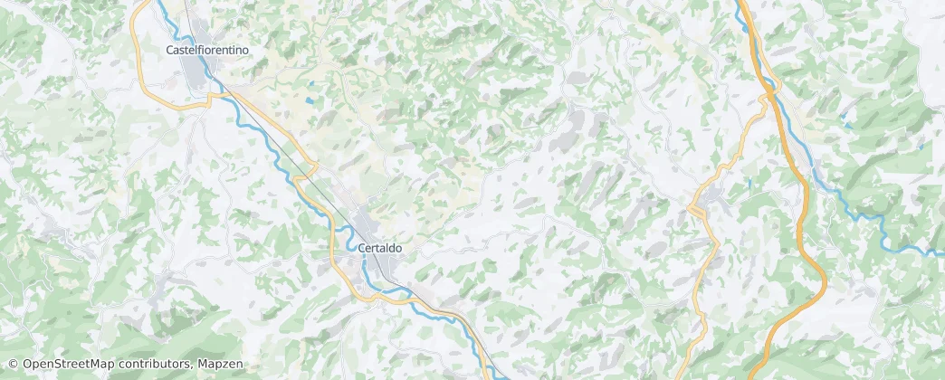 Certaldo — Map
