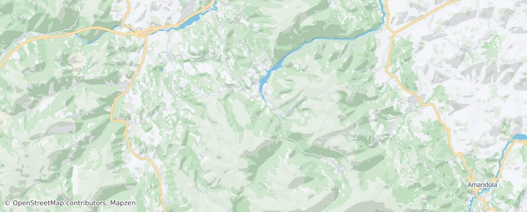 Mapa Fiastra