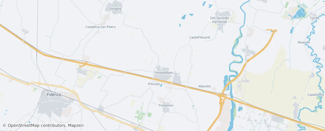 Fontanellato — Map