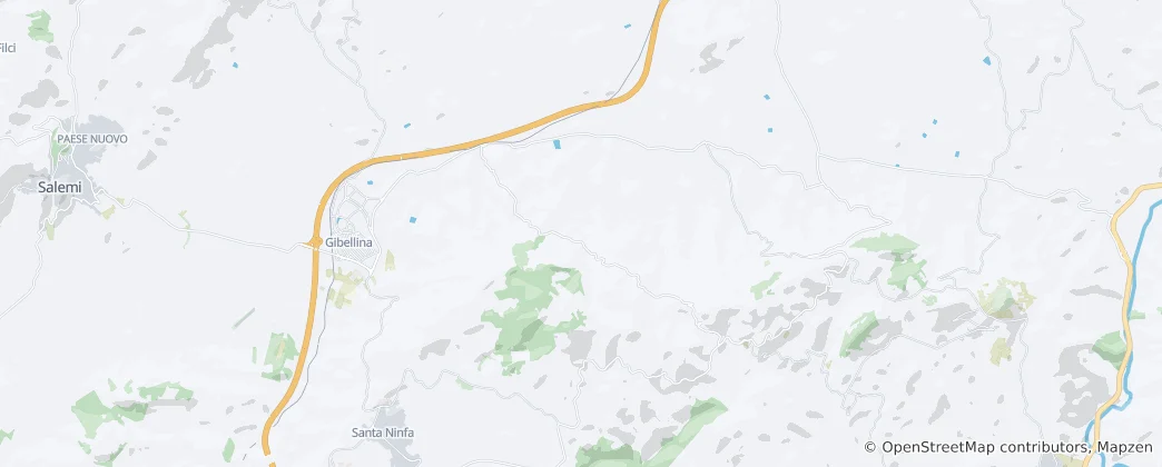 Mapa Gibellina
