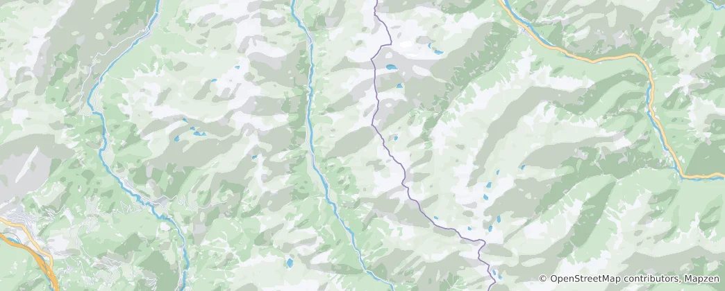 Mappa di Gressoney-Saint-Jean
