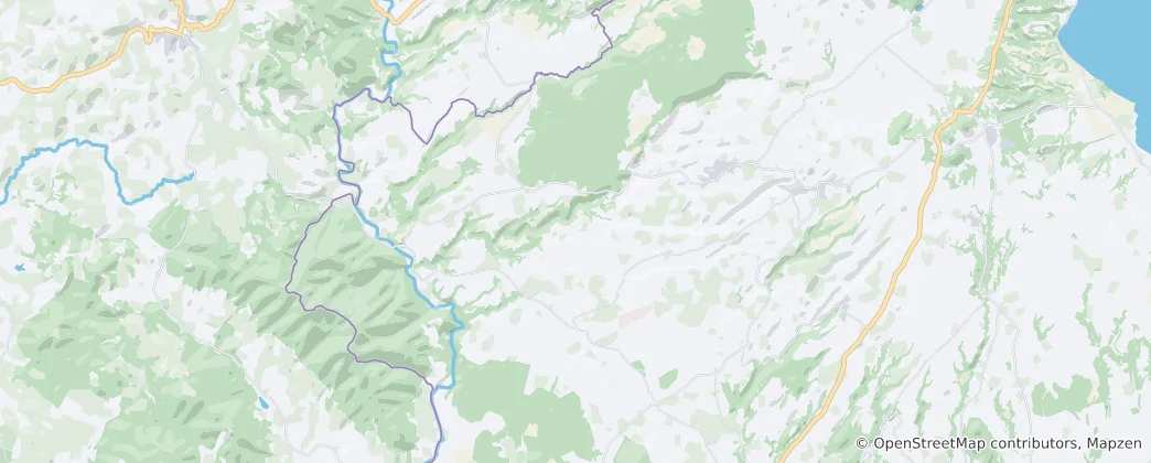 Mapa Ischia di Castro