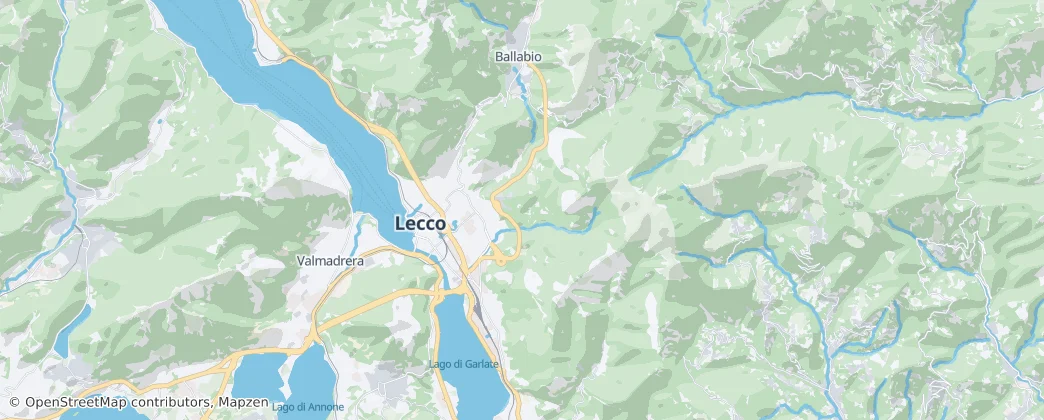 Lecco — Map