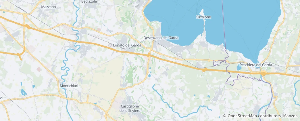 Karte von Lonato del Garda