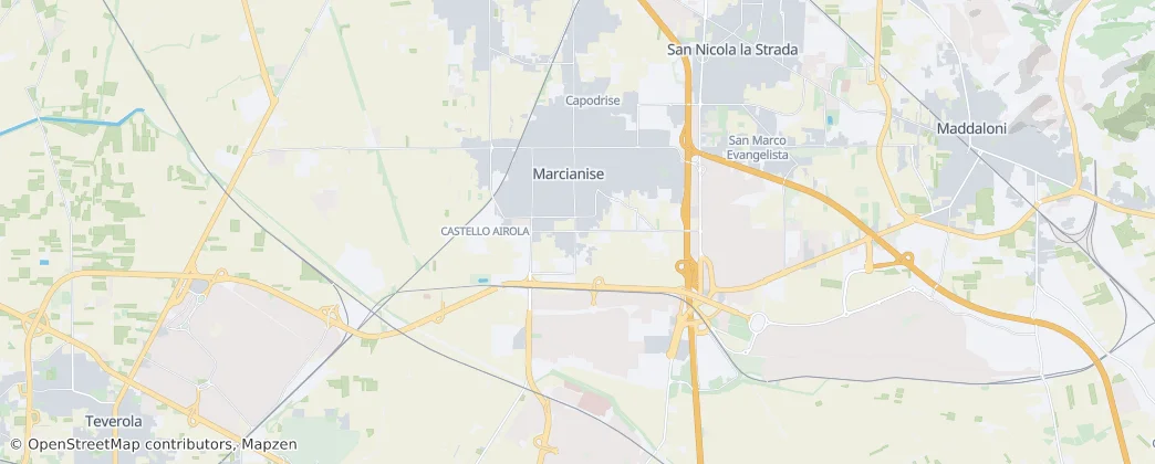 Marcianise — mapa