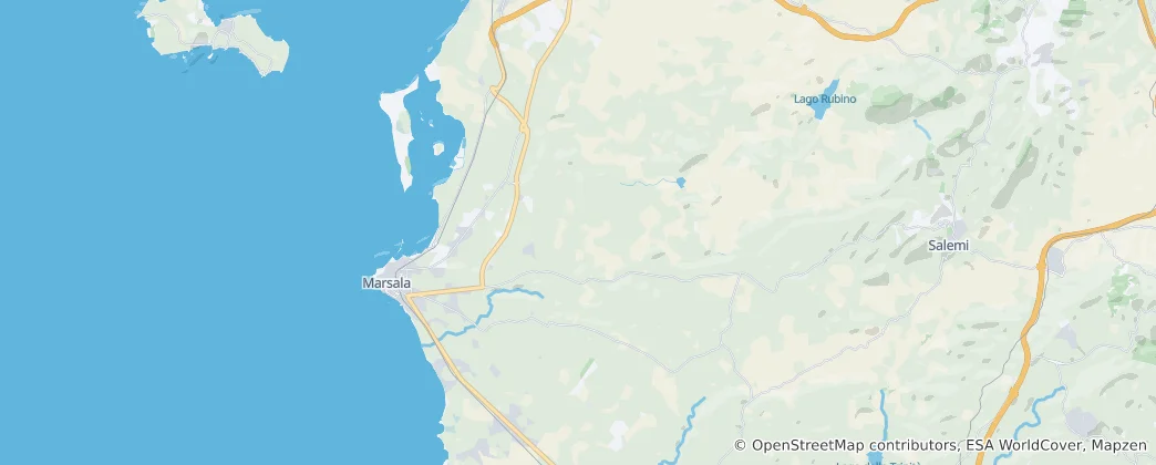 Mappa di Marsala