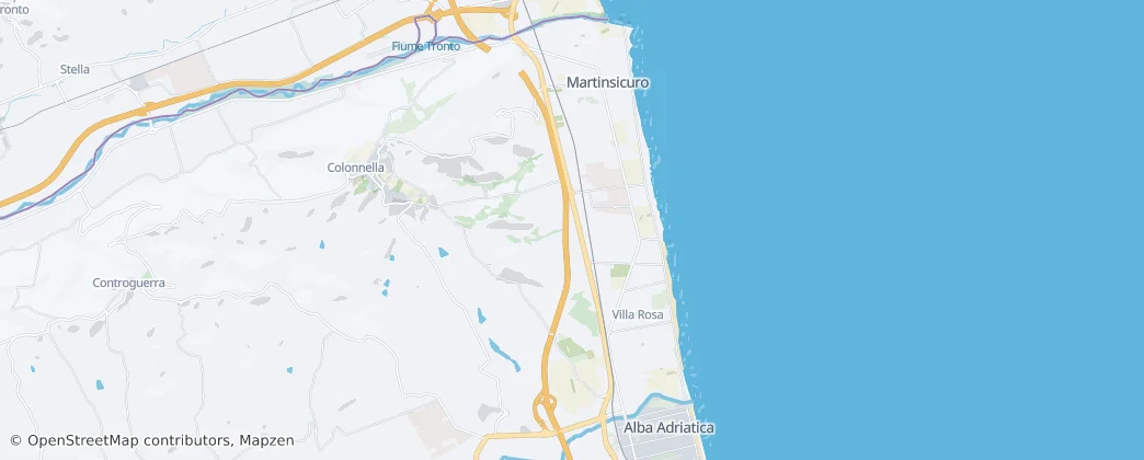 Carte de Martinsicuro