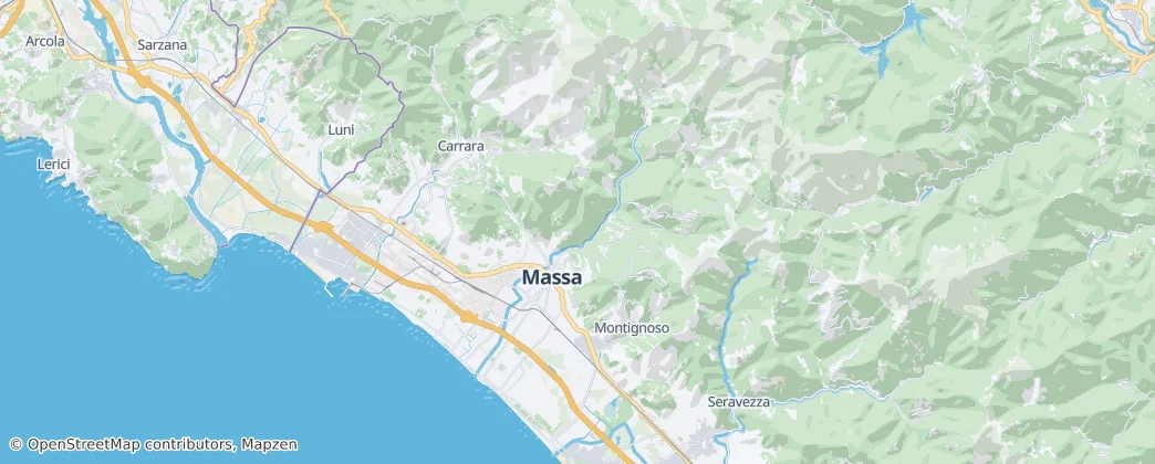 马萨 — 地图