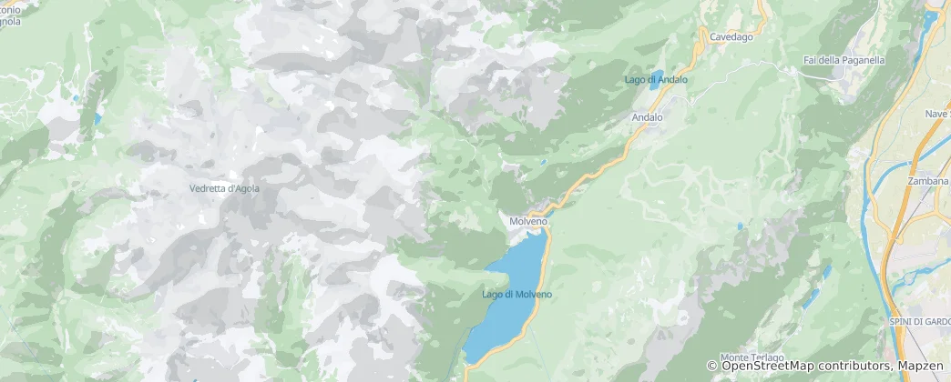 Map of Molveno
