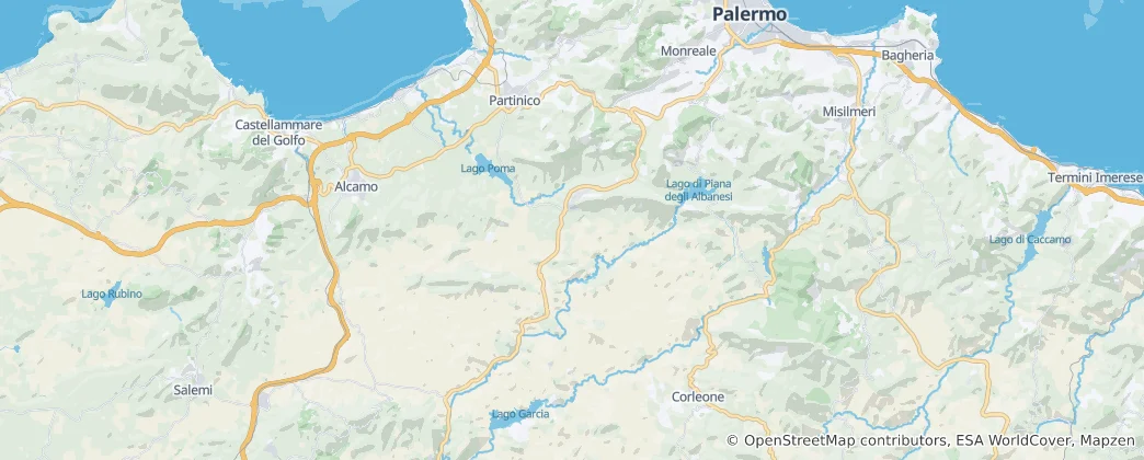 Mapa Monreale