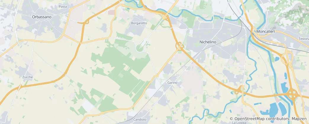 Mapa De Nichelino