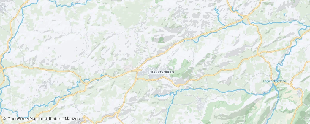 Nuoro — Map