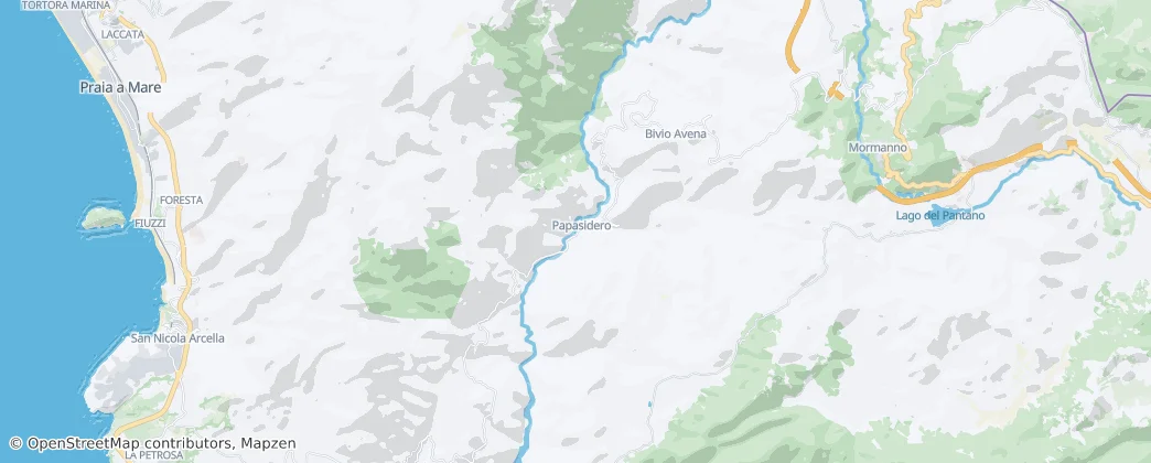 Mapa Papasidero
