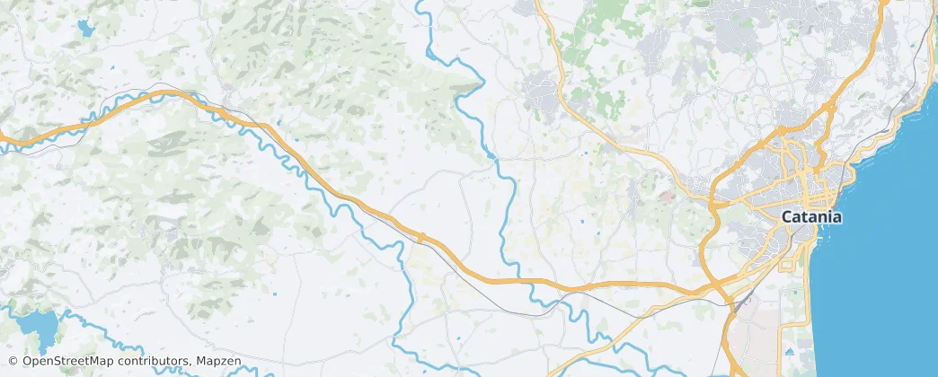 Paternò – Mapa