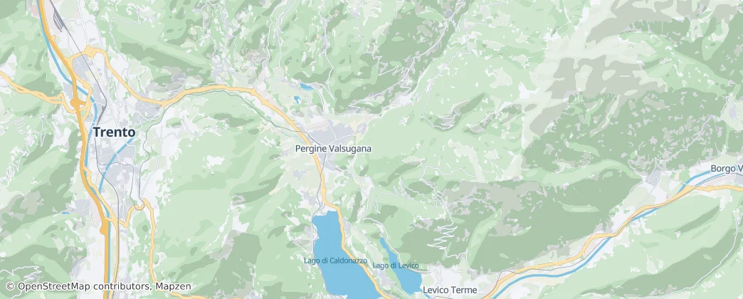 佩尔吉内-瓦尔苏加纳 — 地图