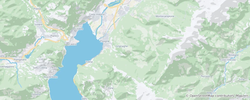 Pisogne Haritası