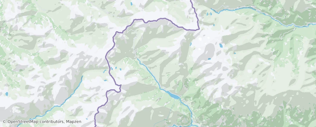 Pontechianale — Kaart