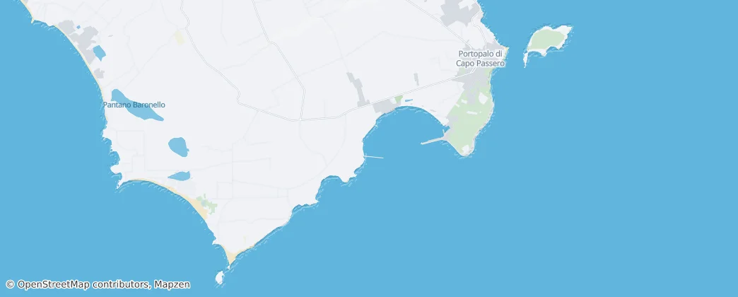 Portopalo di Capo Passero — mapa