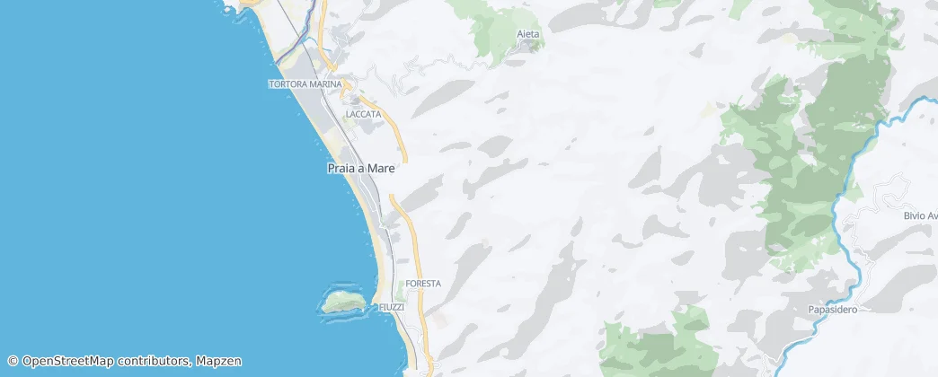 Térkép: Praia a Mare
