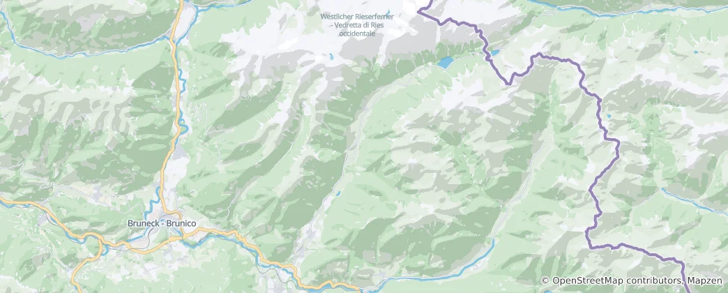 Map of Rasen-Antholz