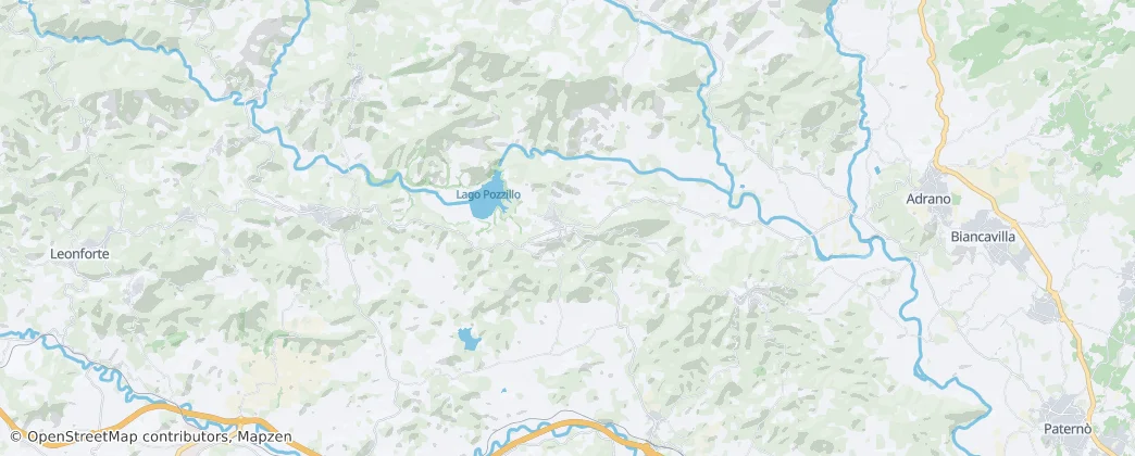 Regalbuto — Mapa