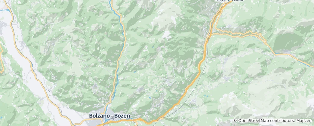 Karte von Ritten