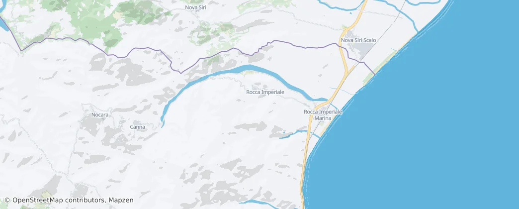 Térkép: Rocca Imperiale