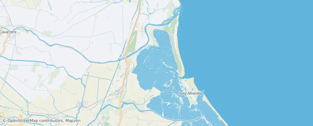Rosolina — Mapa