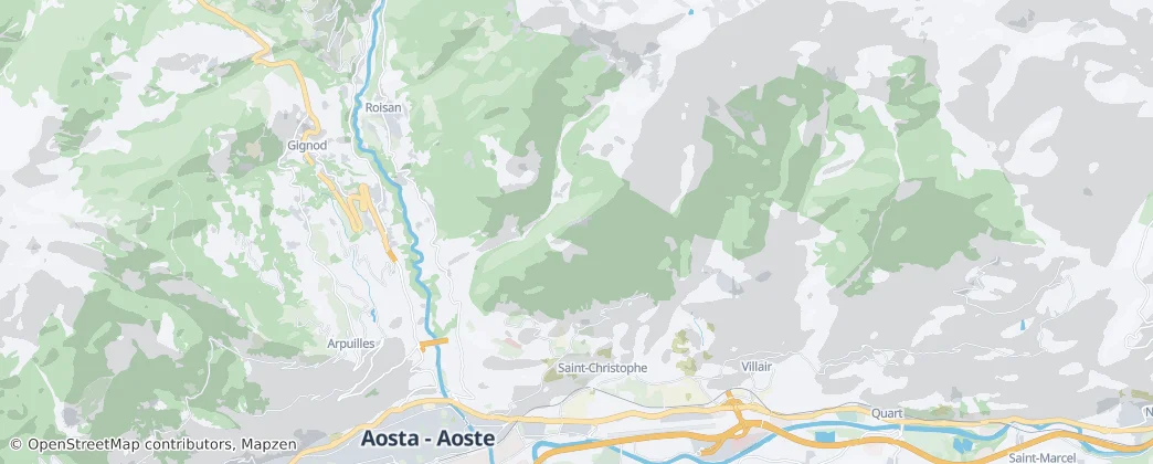 Saint-Christophe — Carte