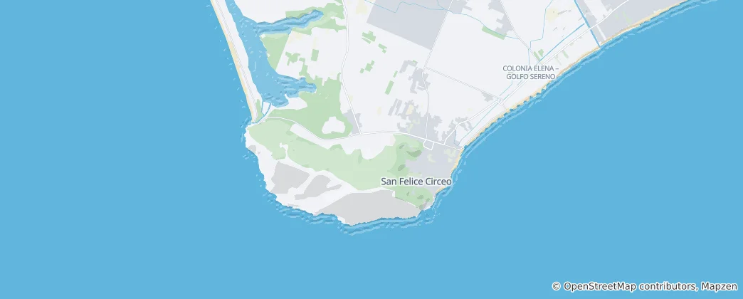 Mapa San Felice Circeo