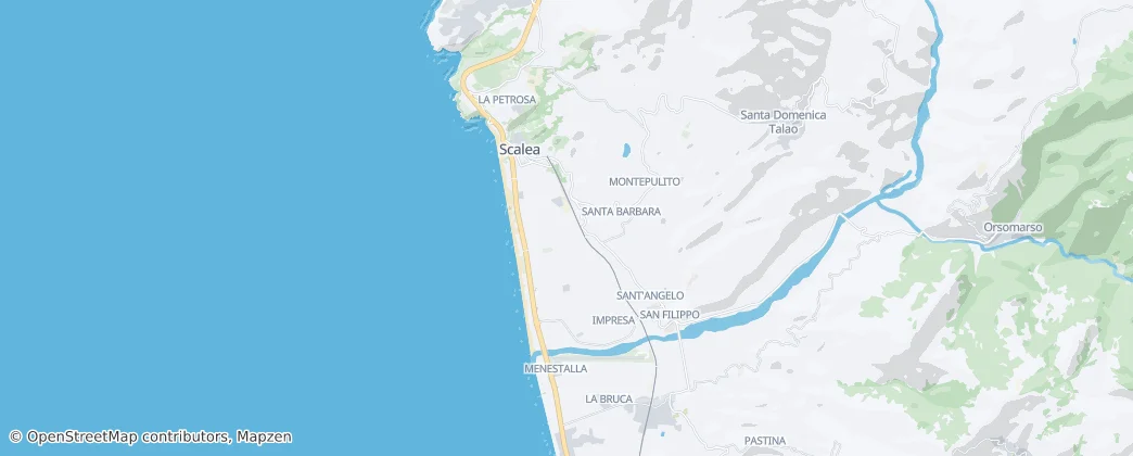 Mapa Scalea