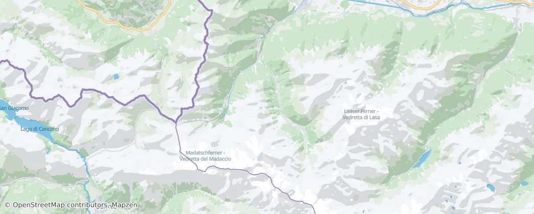 Carte de Stelvio