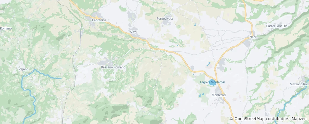 Mapa Sutri