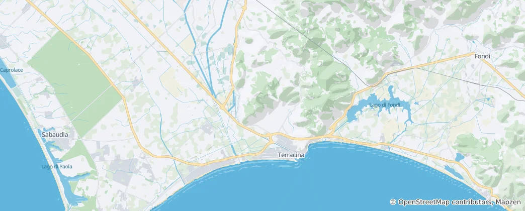 테라치나 지도