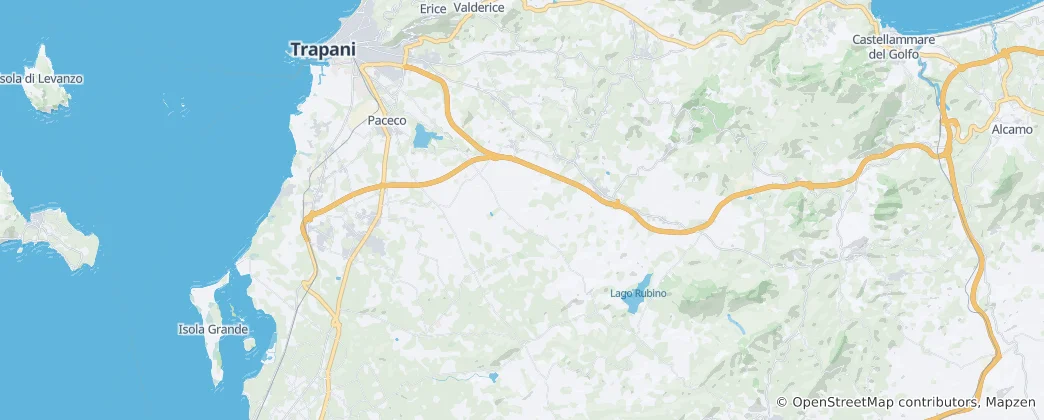 Térkép: Trapani