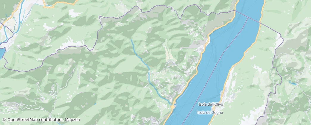 Tremosine — Map