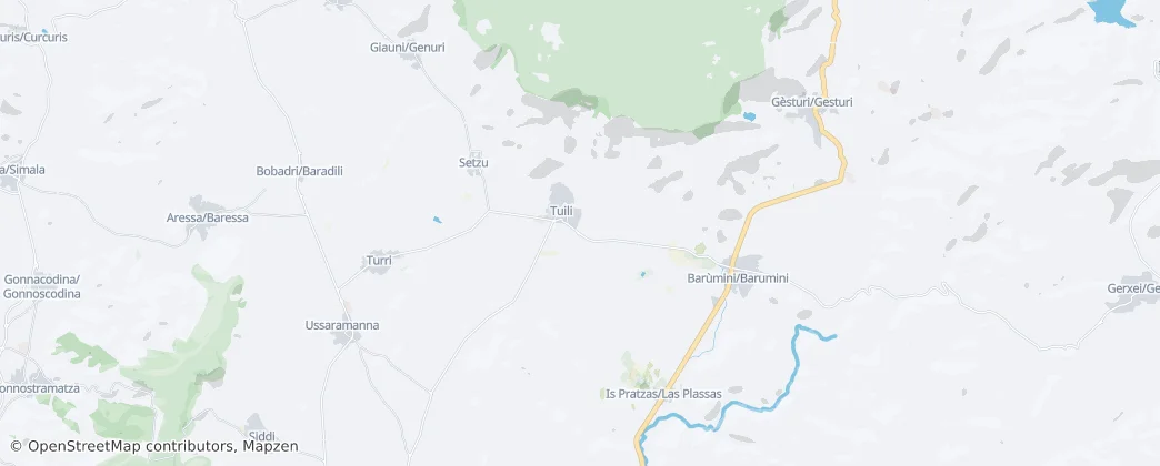 Tuili — Map