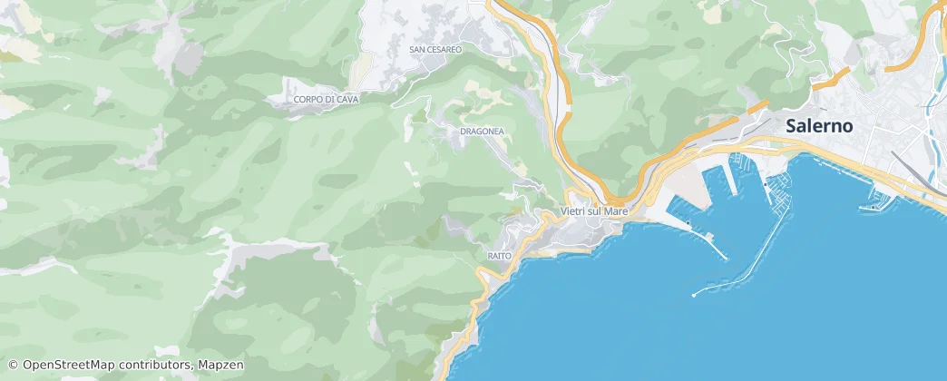 Térkép: Vietri sul Mare