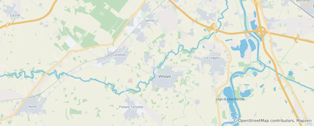 Vinovo Haritası