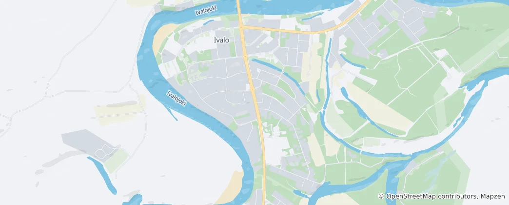 Map of Ivalo