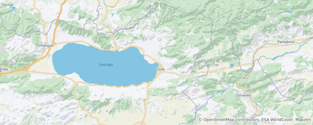 Mapa İznik