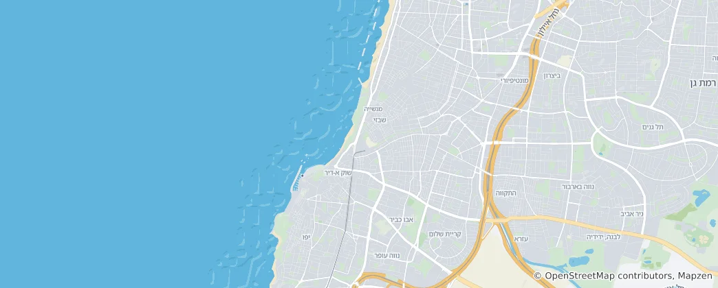 Mapa De Jaffa