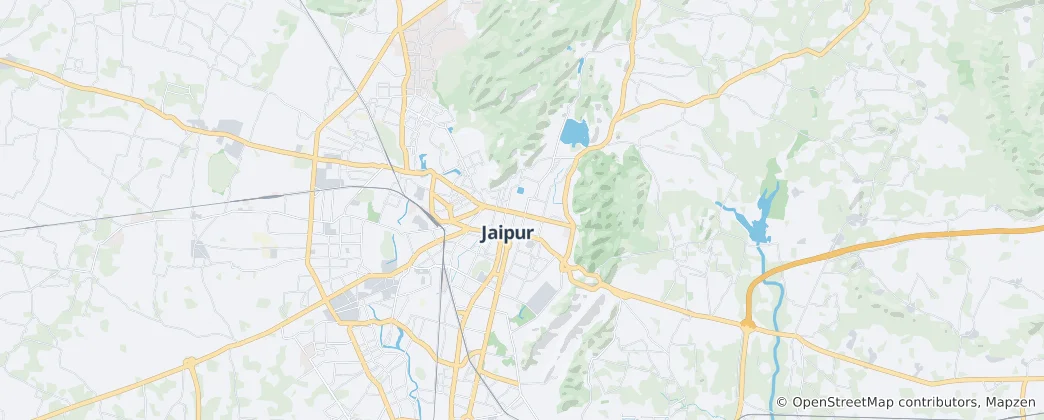 Mapa De Jaipur