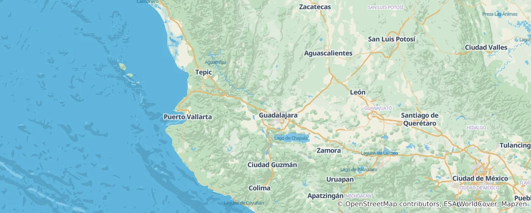 Mapa De Jalisco