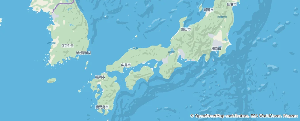 Map of Japan