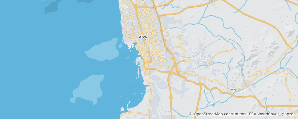 Map of Jeddah