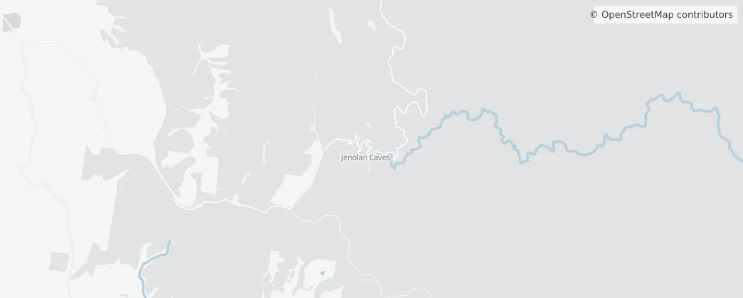 Map of Jenolan Karst Conservation Reserve