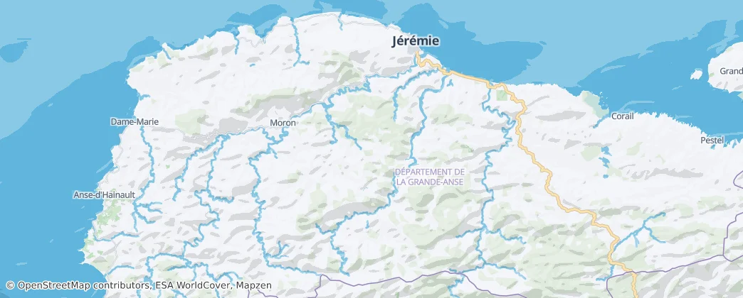 Jérémie — Map